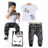 Top T-shirt Pants Outfits 0 - 24M Children Suit Baby Clothing Set